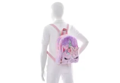 Omg Girls Miss Gwen Faux Fur Mini Backpack - Pink -Best Shoes Specialty Store US 01 902557 04