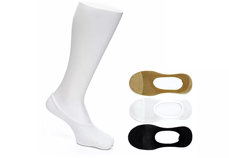 Sof Sole Girls Liner Socks 6 Pairs - Assorted 1 Sof Sole Girls Liner Socks 6 Pairs - Assorted